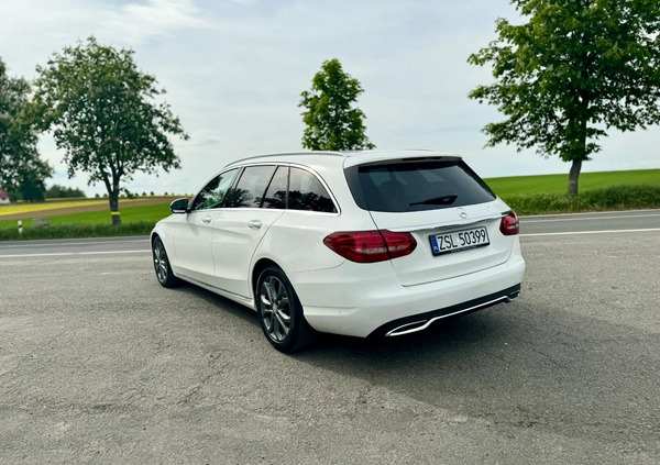 Mercedes-Benz Klasa C cena 56900 przebieg: 198000, rok produkcji 2014 z Racibórz małe 121